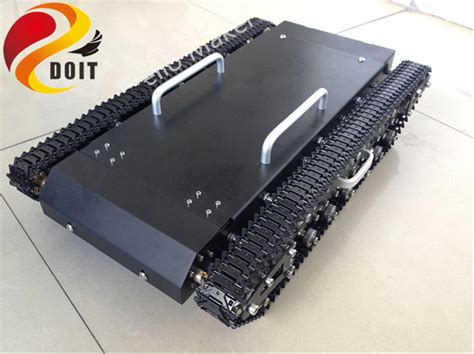 metal tank chassis|Professional Large Size Big Load Metal Robot Tank Chassis Kit .